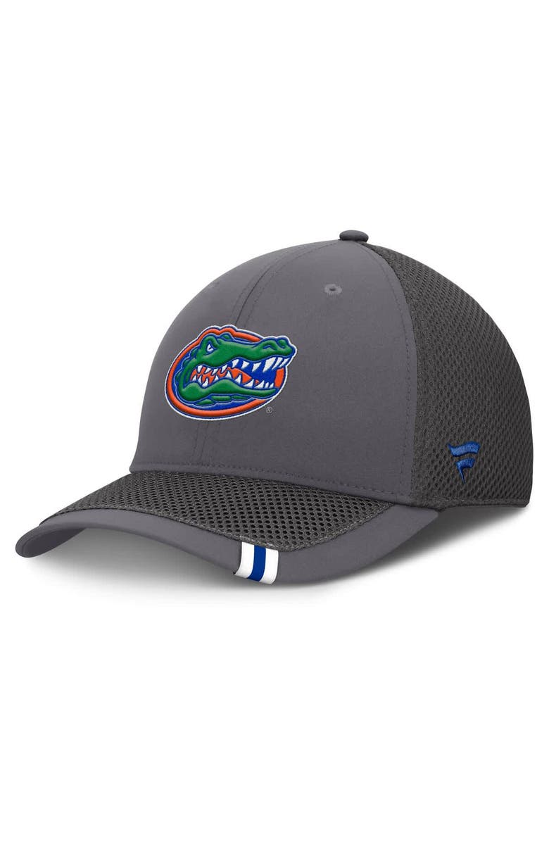 FANATICS Men's Fanatics Gray Florida Gators Clincher Flex Hat, Main, color, 
