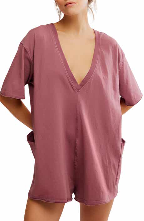 Free People FP Movement Hot Shot Tee Romper