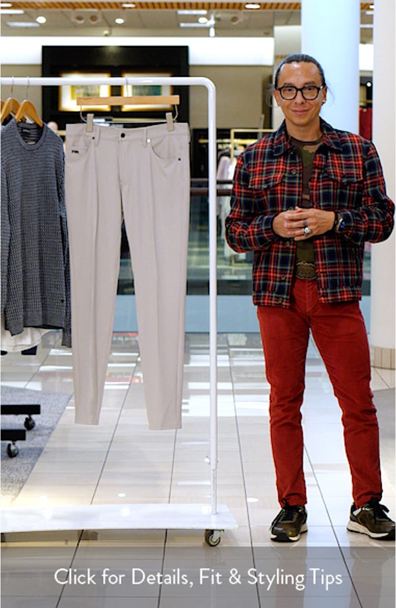 Techno Corduroy Five-Pocket Pants, sales video thumbnail