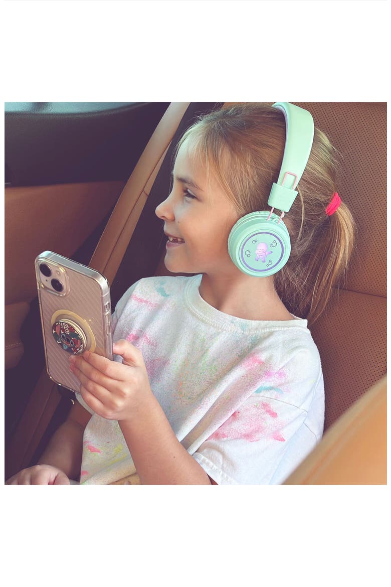 KidJamz KJ55BT (2 Pack) Bluetooth Wireless Headphones for Kids w/ LED Lights, Alternate, color, Mint