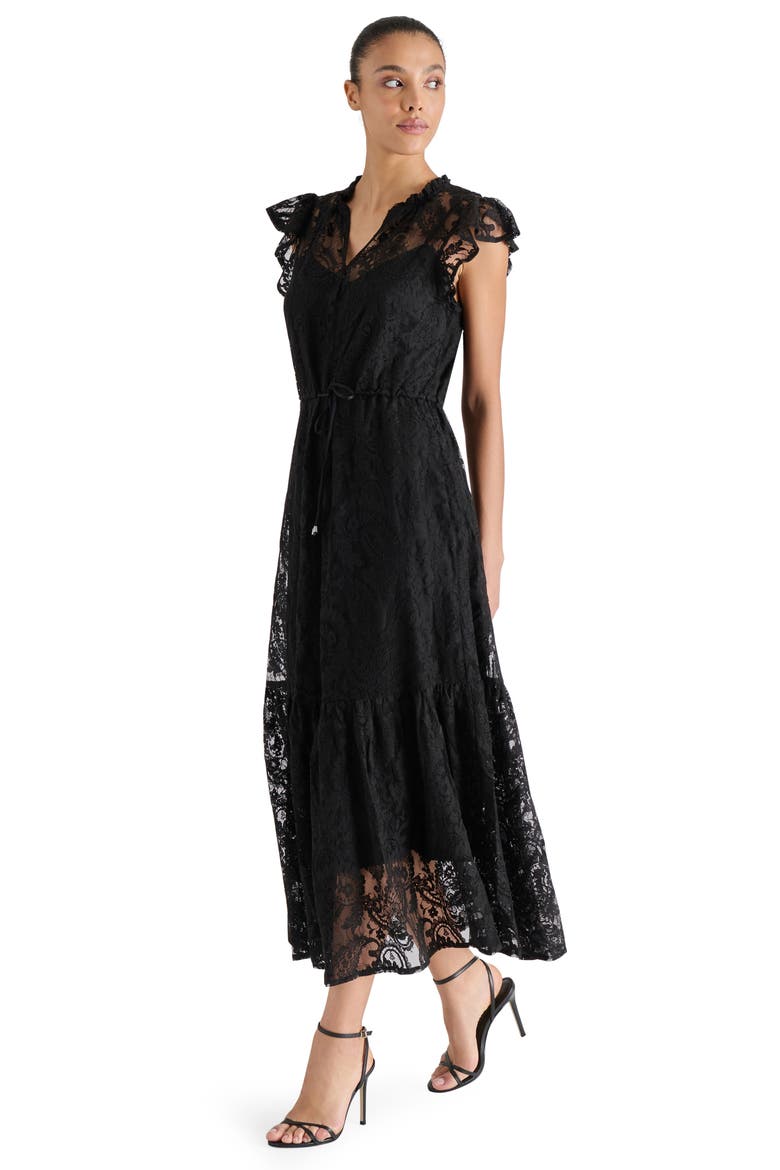 steve madden osiris lace maxi dress Steve Madden Osiris Lace Maxi Dress In Dark Toffee - 45% Off