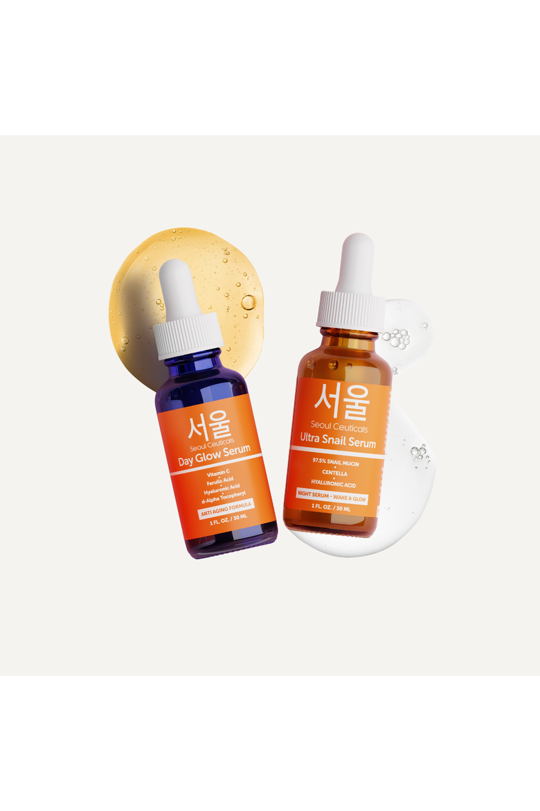 Korean Beauty Bundle Day & Night Serum Duo Kit, Main, color, None