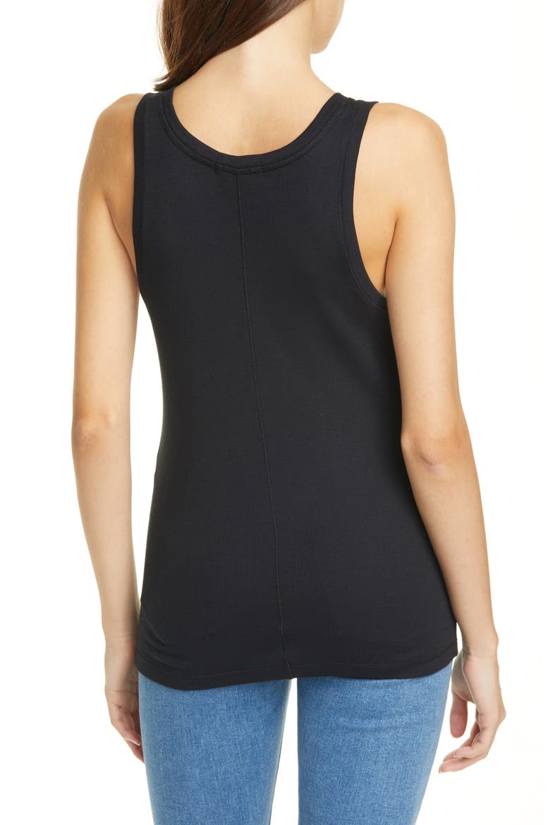 Kari Rib Tank, Alternate, color, BLACK