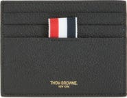 Thom Browne Leather Card Holder