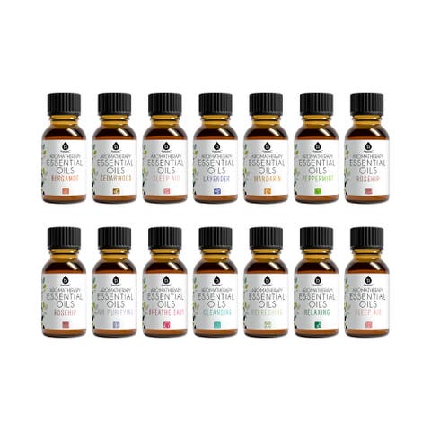 Aromatherapy Essential Oils 14-Pack Gift Set