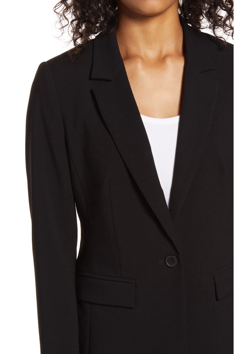 Pocket Blazer, Alternate, color, BLACK