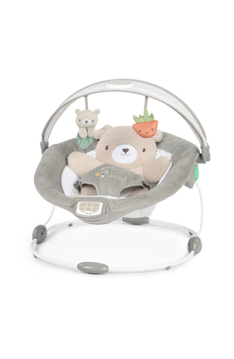 INGENUITY InLighten Baby Bouncer Seat with Light Up Toy Bar, Main, color, Nate