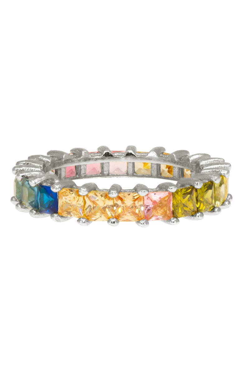 RAGEN Jewels Ombré Rainbow Infinity Ring, Alternate, color, 