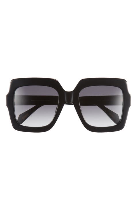 53mm Oversize Square Sunglasses