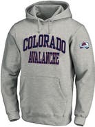 FANATICS Men's Fanatics Heather Gray Colorado Avalanche Big & Tall Fleece Pullover Hoodie