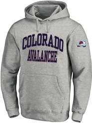 FANATICS Men's Fanatics Heather Gray Colorado Avalanche Big & Tall Fleece Pullover Hoodie