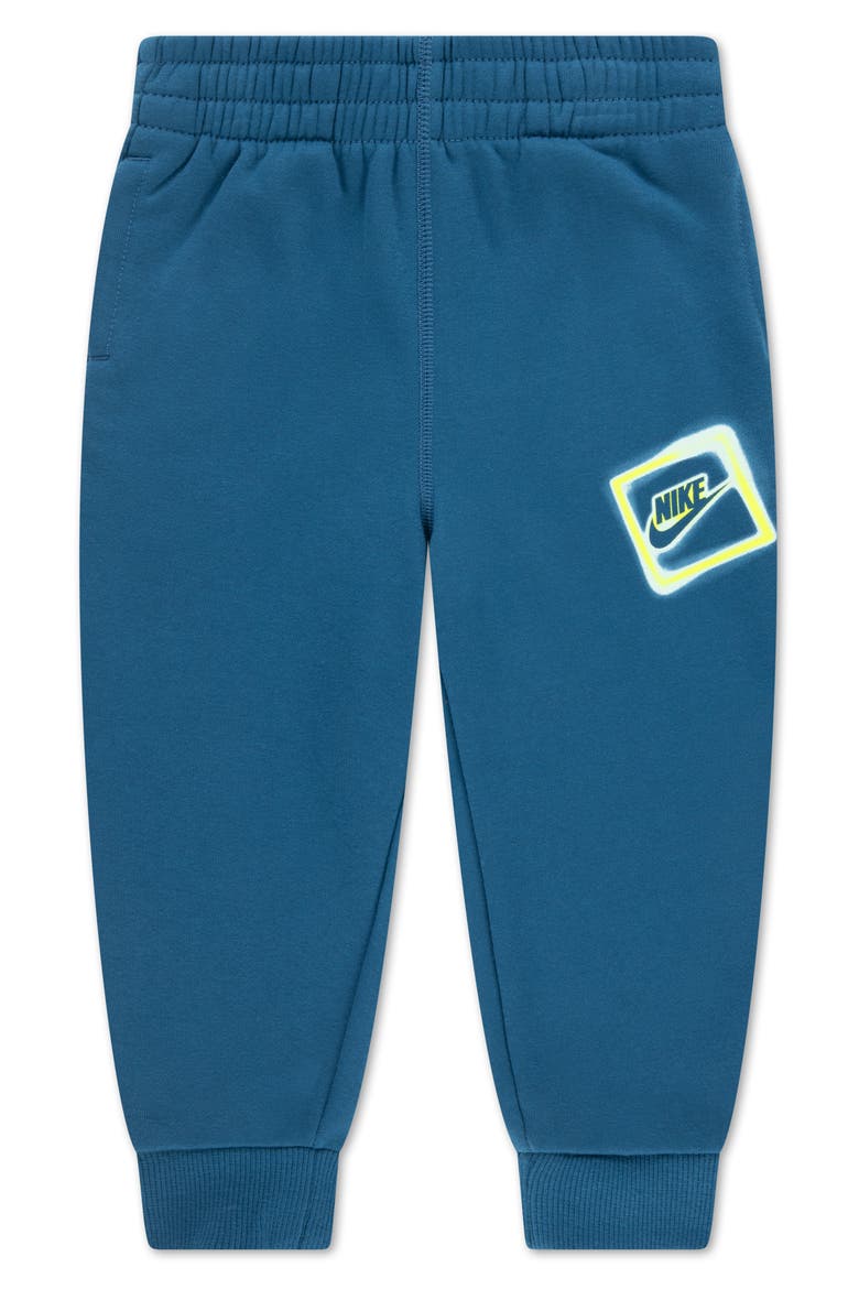 Kids' Sportswear Glow With Me Fleece Joggers, Main, color, GREEN