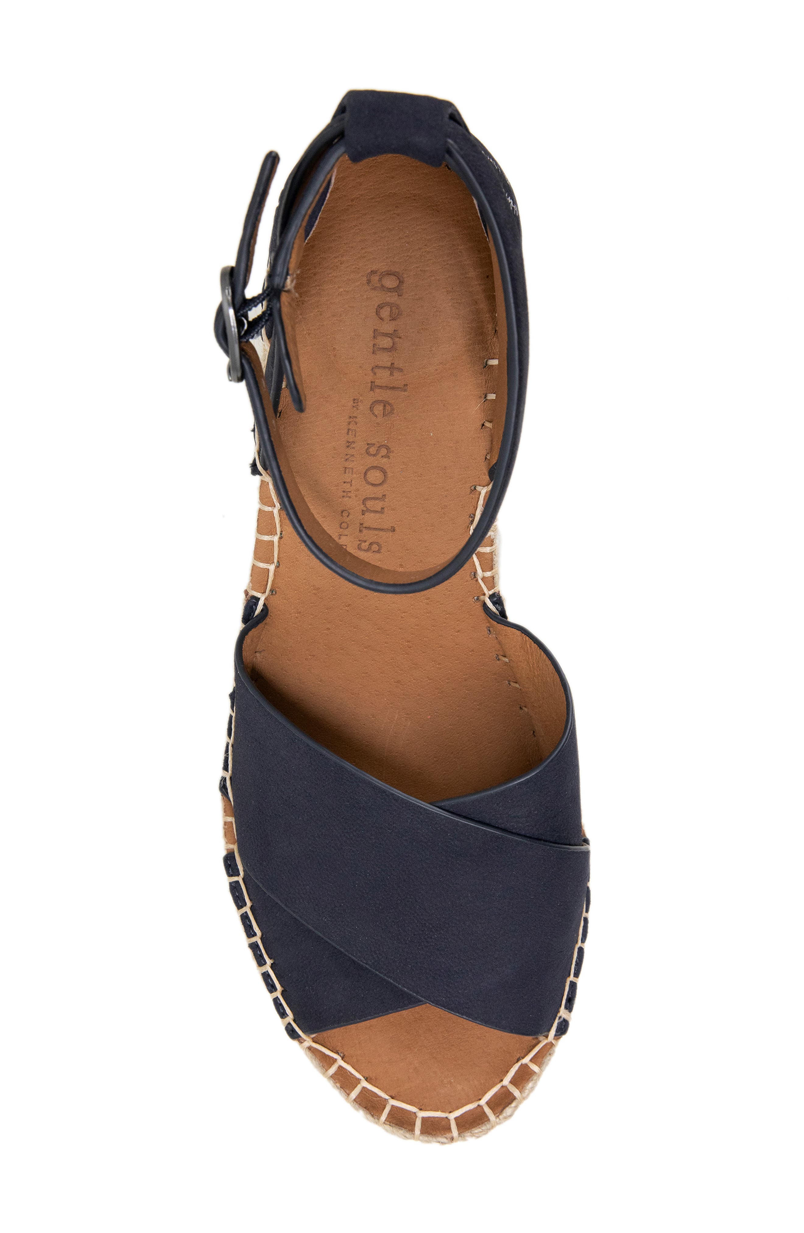 Charli X Wedge Sandal, Alternate, color, NAVY