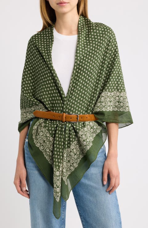 The Big Cotton Bandana Scarf