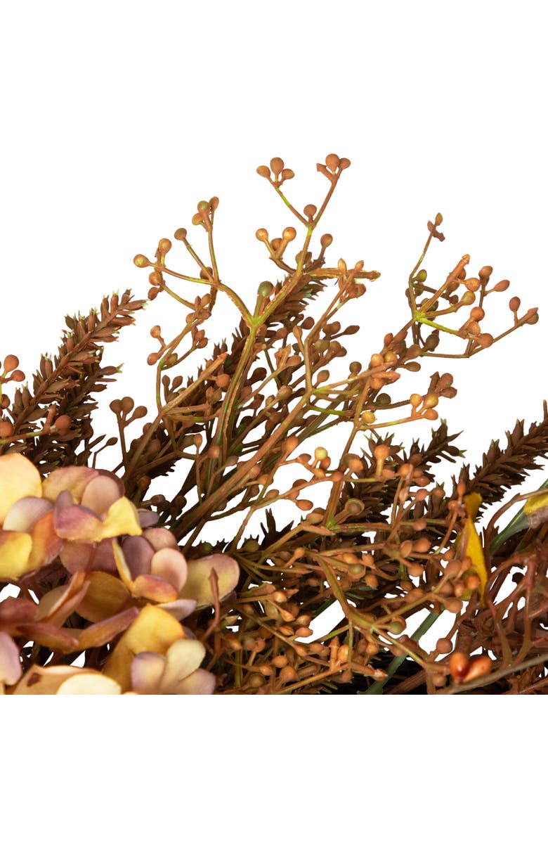 Northlight Fall Grass Autumn Harvest Artificial Wreath - 32", Alternate, color, 