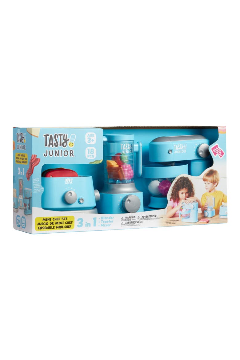Mini Chef 3-in-1 Playset, Main, color, TURQUOISE