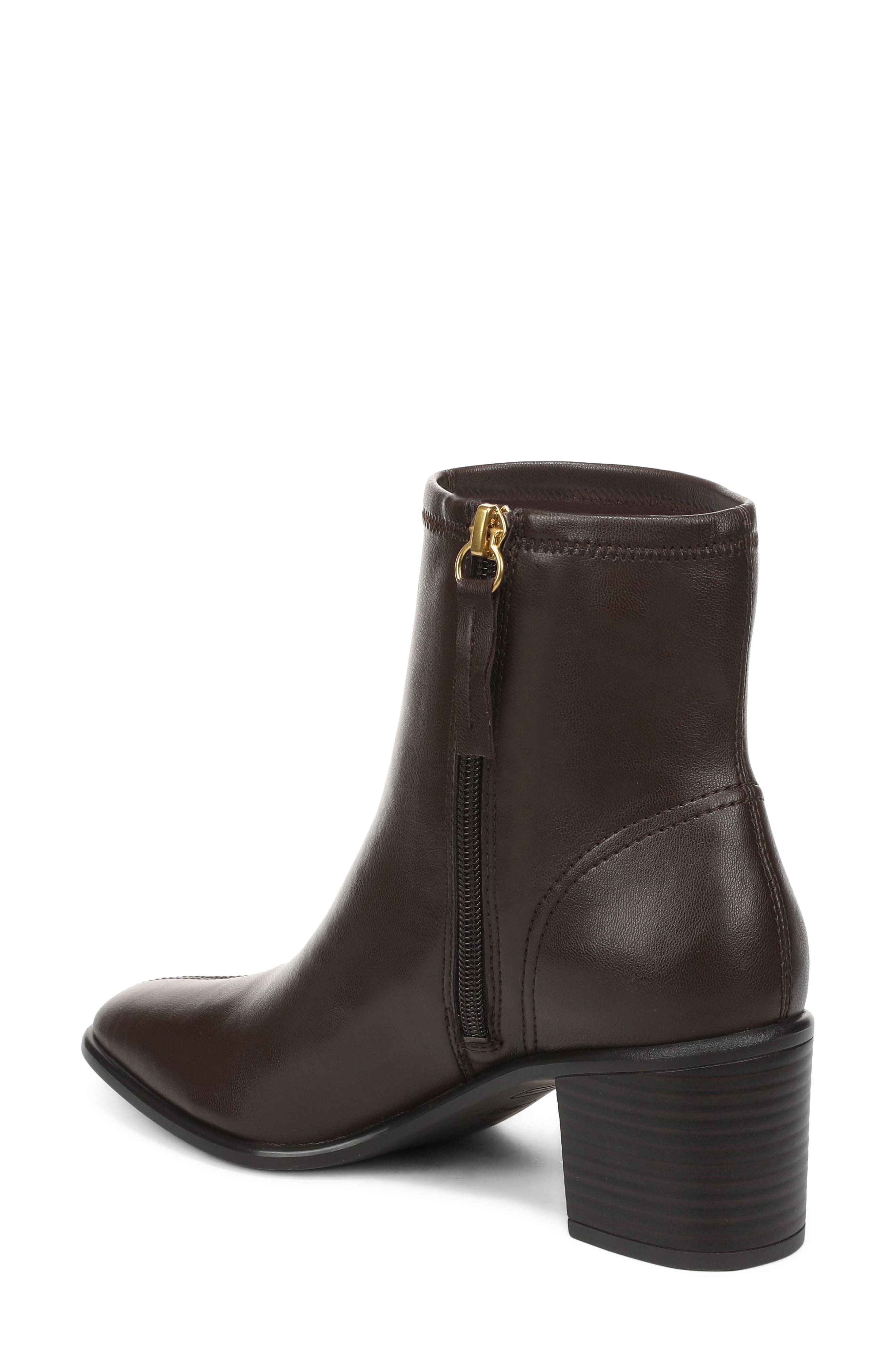 Akemi Faux Leather Bootie, Alternate, color, BROWN