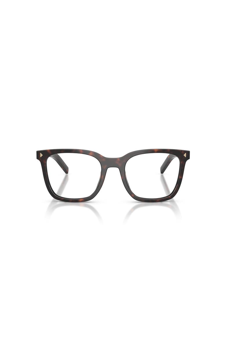 53mm Rectangle optical glasses, Alternate, color, Tortoise