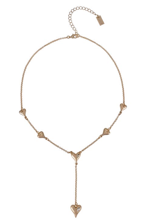 Heart Y-Necklace