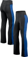 Fanatics Signature Women's Fanatics Signature Black Chicago Cubs Studio Fitted Flared Leggings
