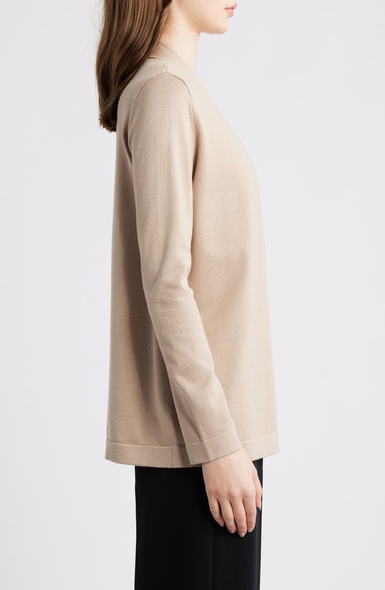 AK ANNE KLEIN Chatham Open Front Cardigan, Alternate, color, 