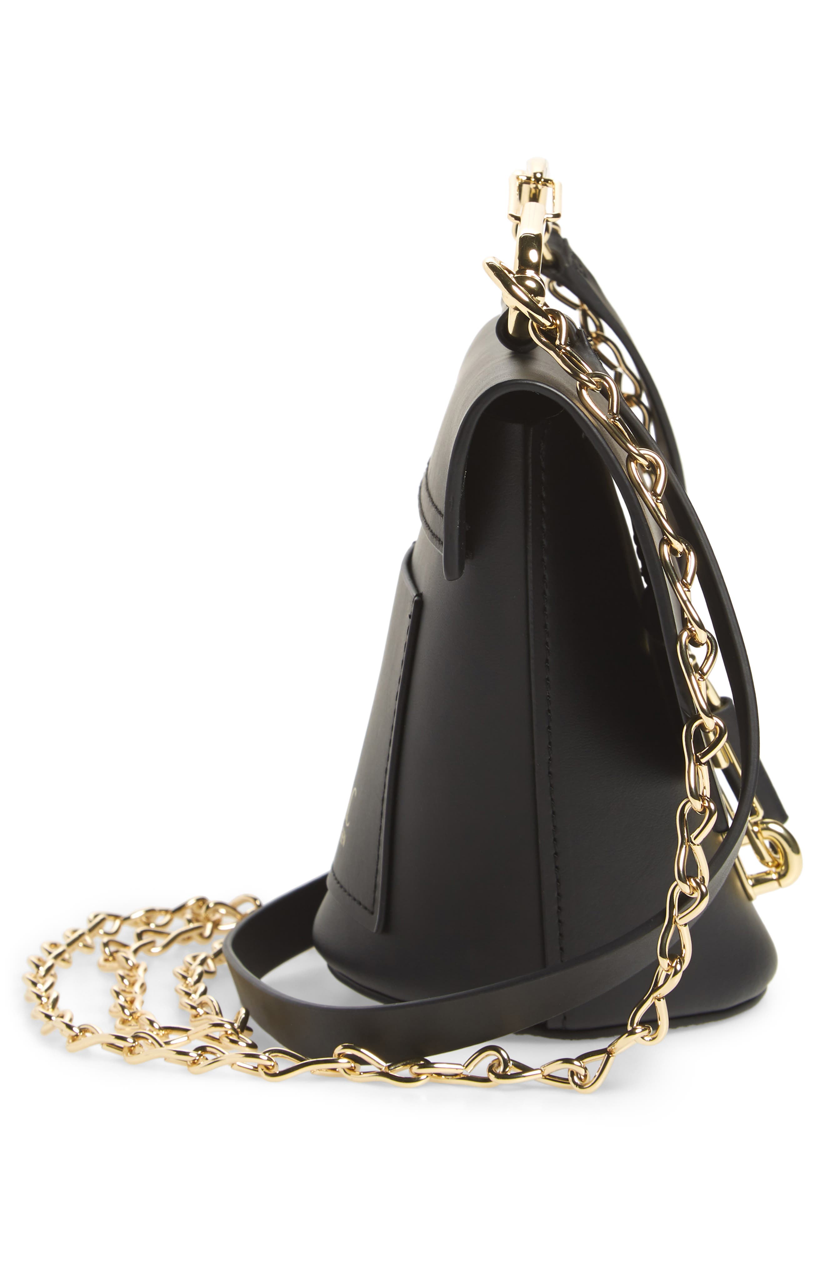ZAC Zac Posen Belay Chain Calfskin Leather Crossbody Bag, Alternate, color, 