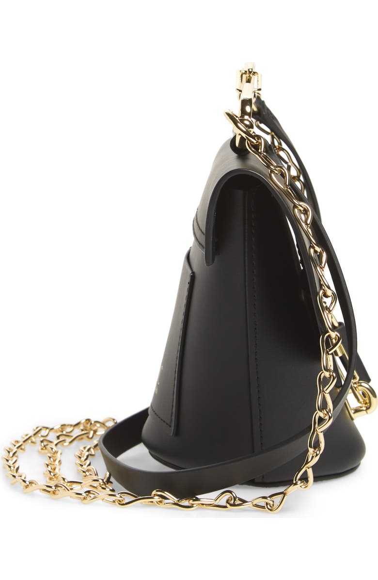 ZAC Zac Posen Belay Chain Calfskin Leather Crossbody Bag, Alternate, color,