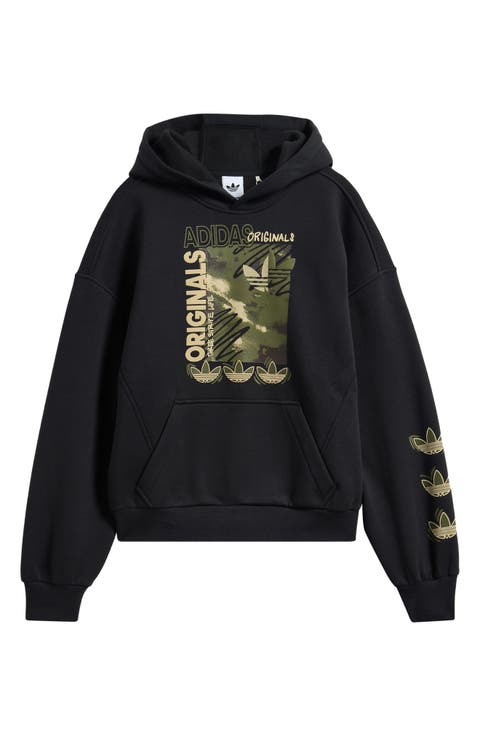 Kids' Camo Logo Hoodie