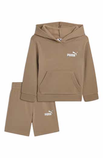 Kids' Fleece Hoodie & Shorts Set