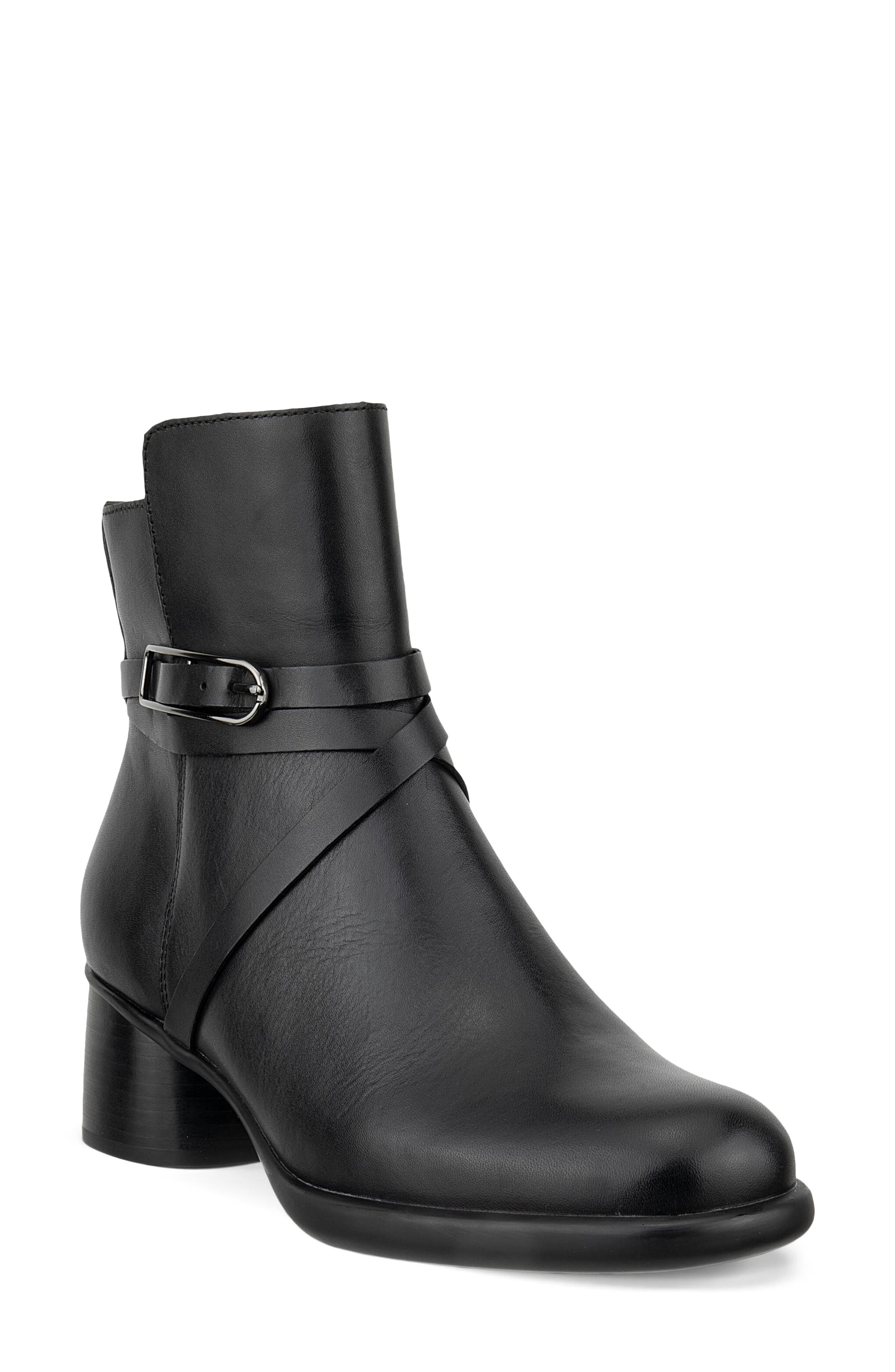 Sculpted LX 35 Bootie, Main, color, BLACK