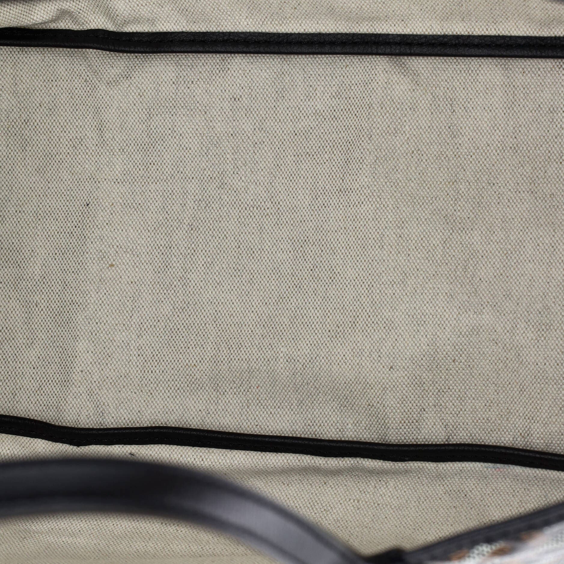 Pre-Owned Goyard Saint Louis Tote Printed Coated Canvas PM, Alternate, color, Black