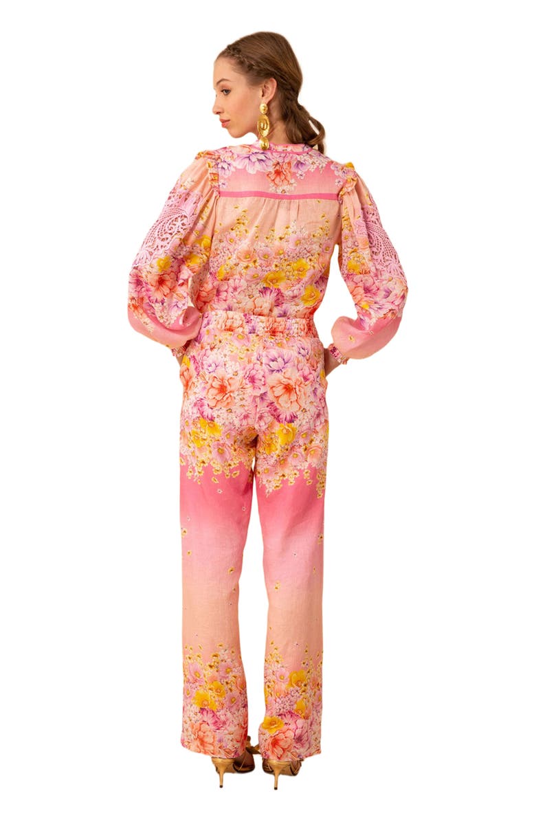 Hale Bob Reese Linen Top, Alternate, color, 