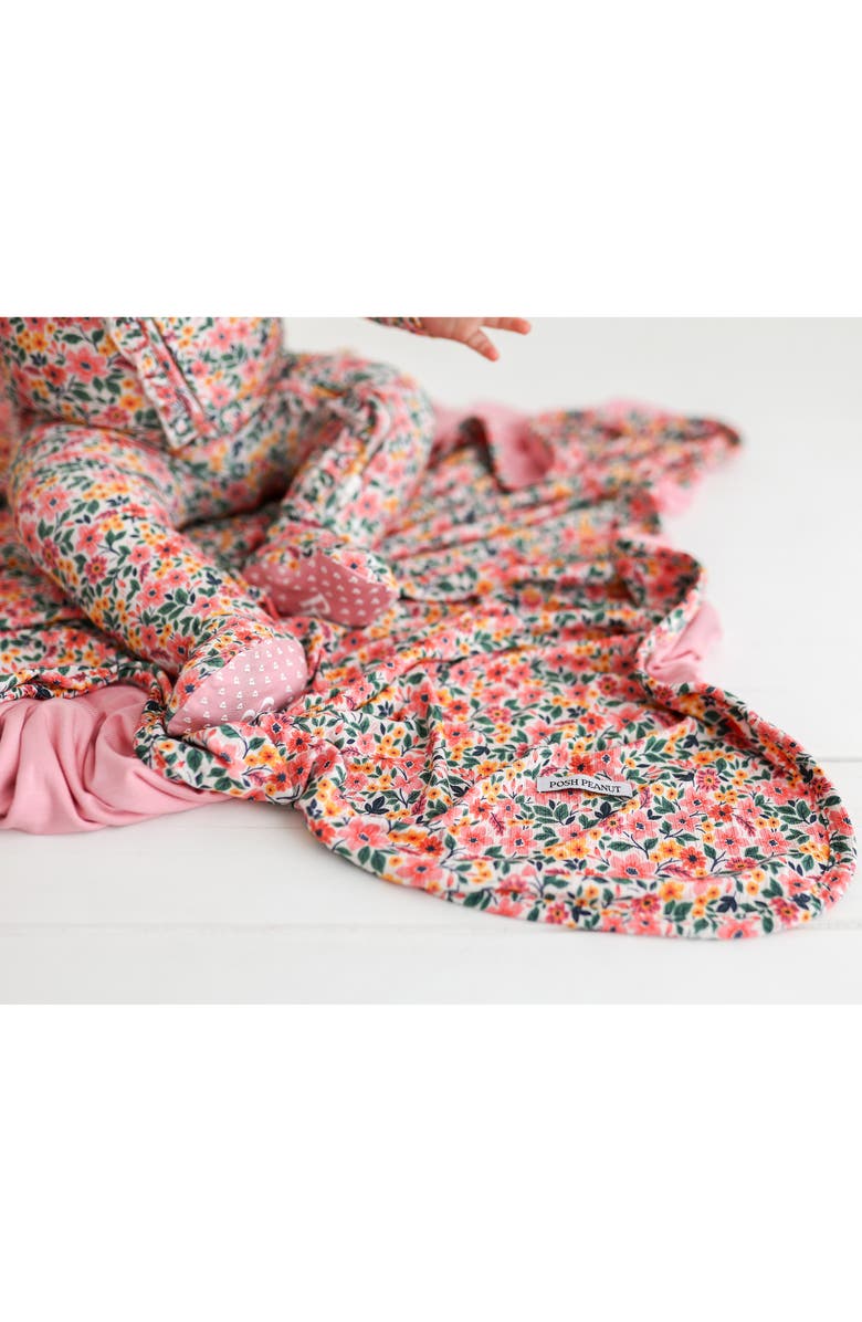 Posh Peanut Maybelle Patoo Reversible Blanket, Alternate, color, 