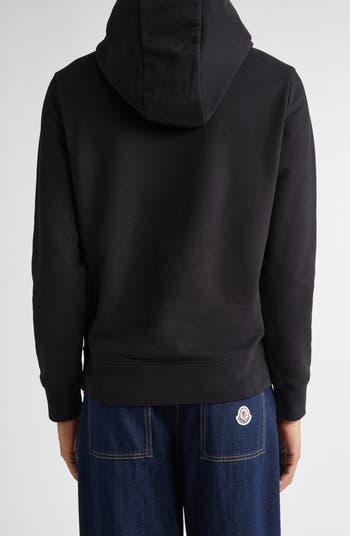 Moncler Logo Patch Hoodie | Nordstrom