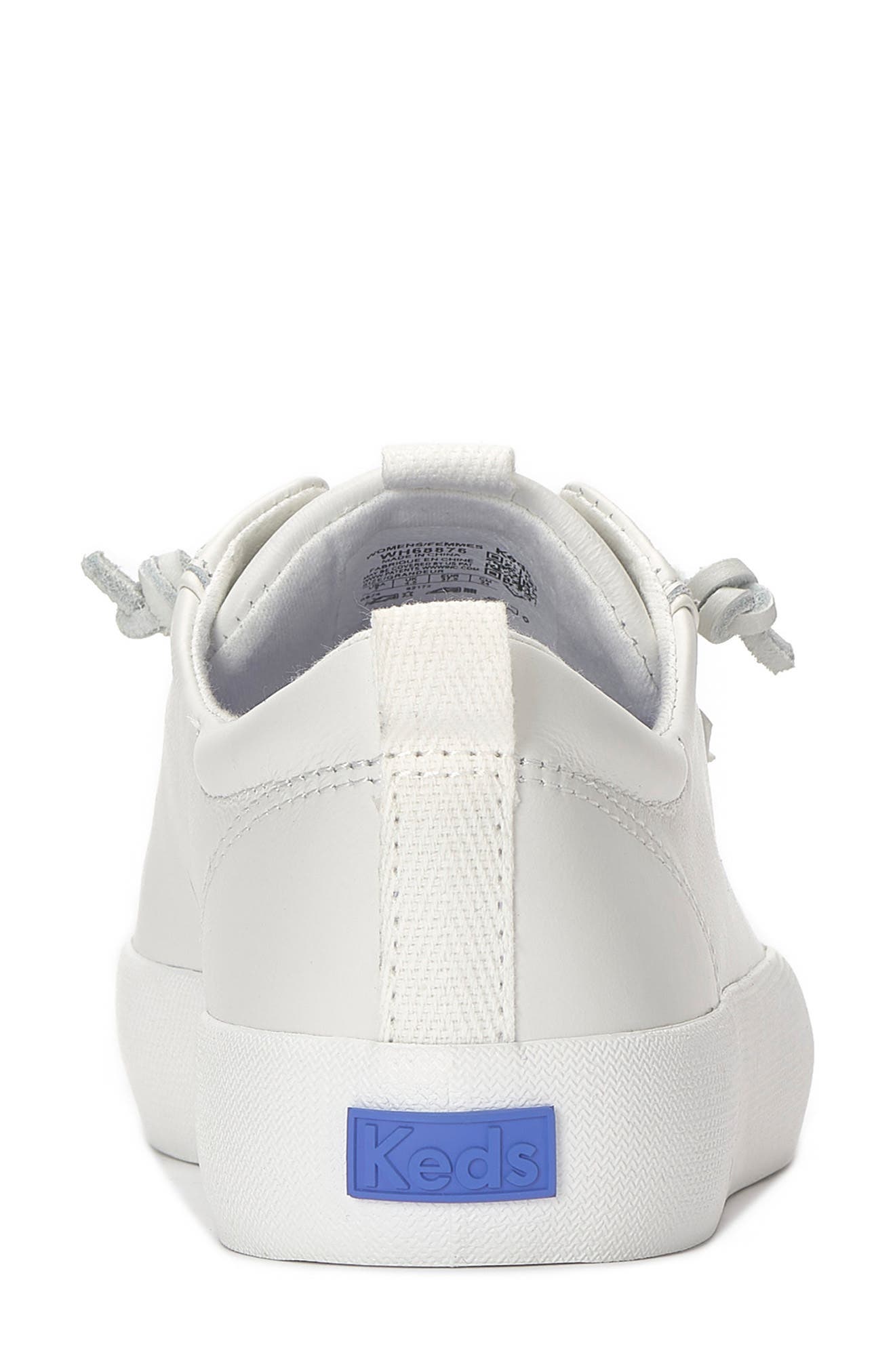 Kick Sneaker, Alternate, color, SNOW WHITE