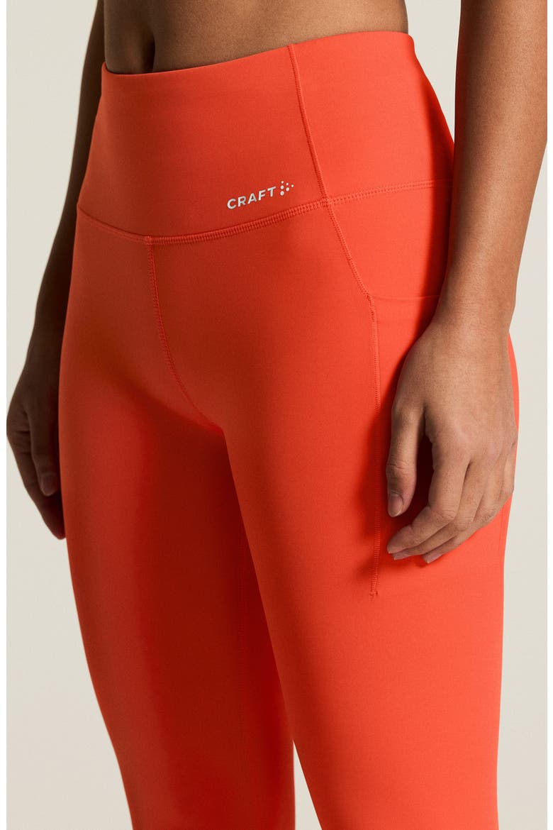 Essence High Waist Pocket Tights, Alternate, color, PACE