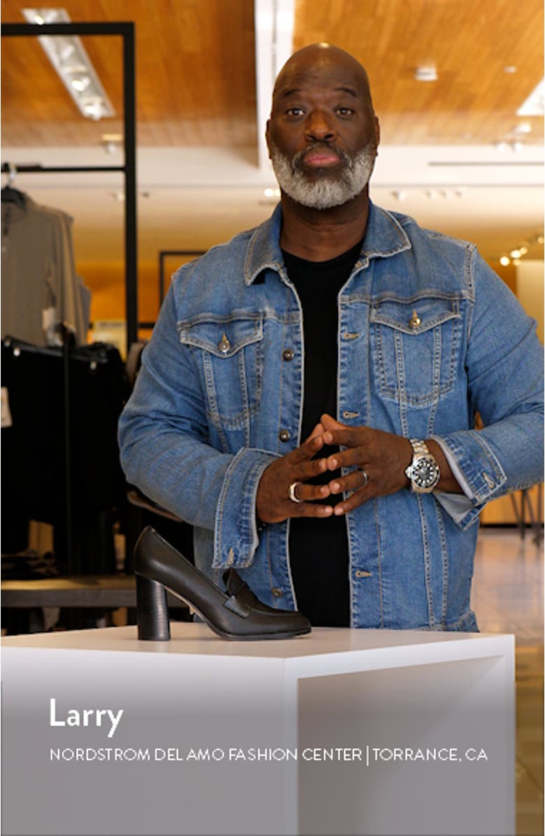 Blanche II Penny Loafer Pump, sales video thumbnail