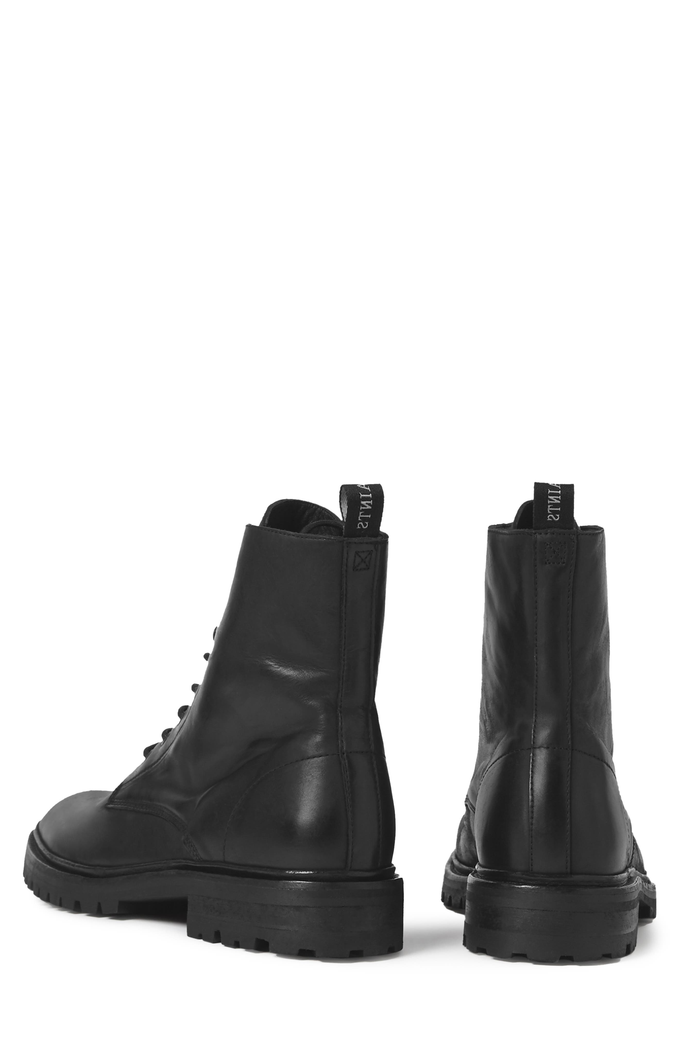 AllSaints Tobias Plain Toe Boot, Alternate, color, 