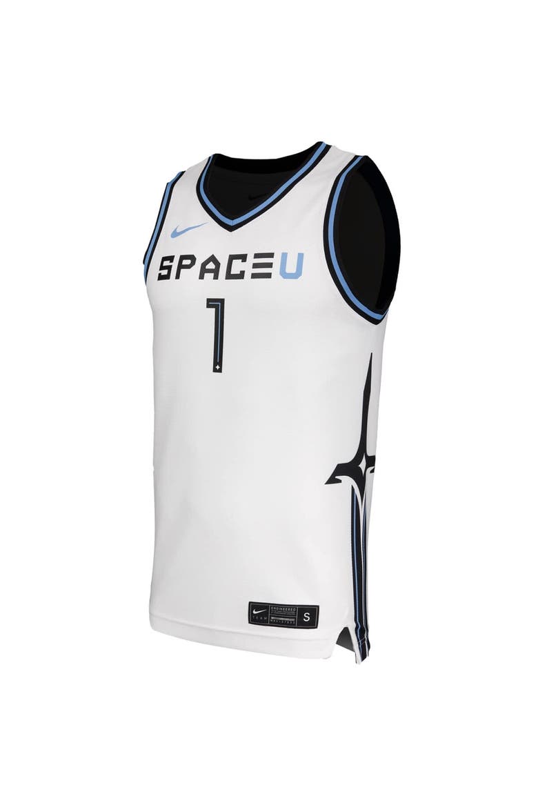 Men's Nike White UCF Knights Space Game Replica Basketball Jersey, Alternate, color, White
