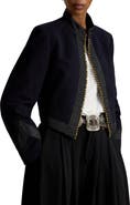 Polo Ralph Lauren Moleskin Cropped Jacket