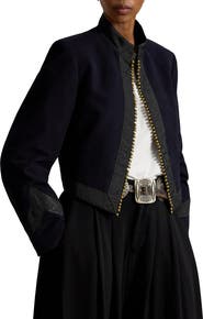Polo Ralph Lauren Moleskin Cropped Jacket