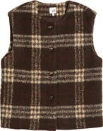 dRA Sandy Leopard Faux Shearling Vest