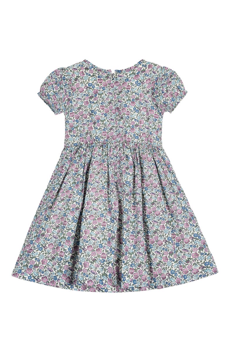 Hope & Henry Baby Girls' Organic Ruffle Edge Puff Sleeve Dress, Infant, Alternate, color, 