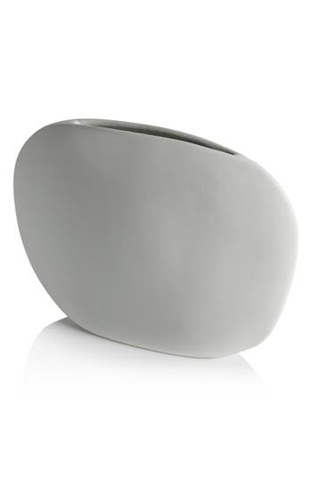 Zodax Kornati Abstract Ceramic Vase In Gray