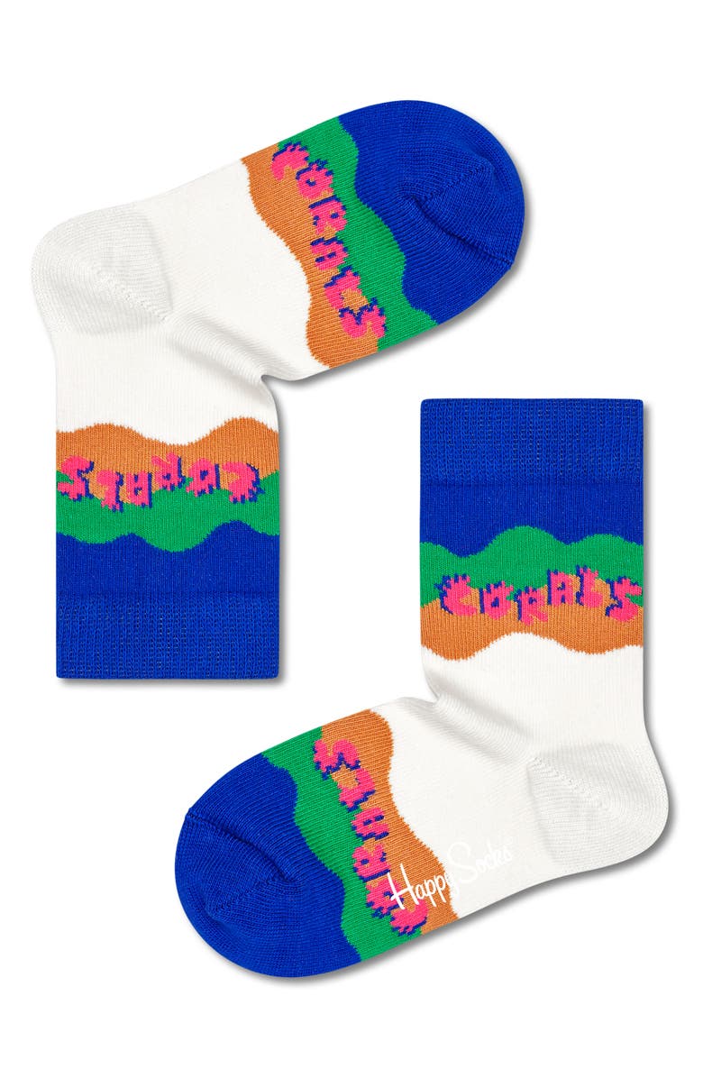 Happy Socks WWF 4-Pack Cotton Blend Sock Gift Set, Alternate, color, 