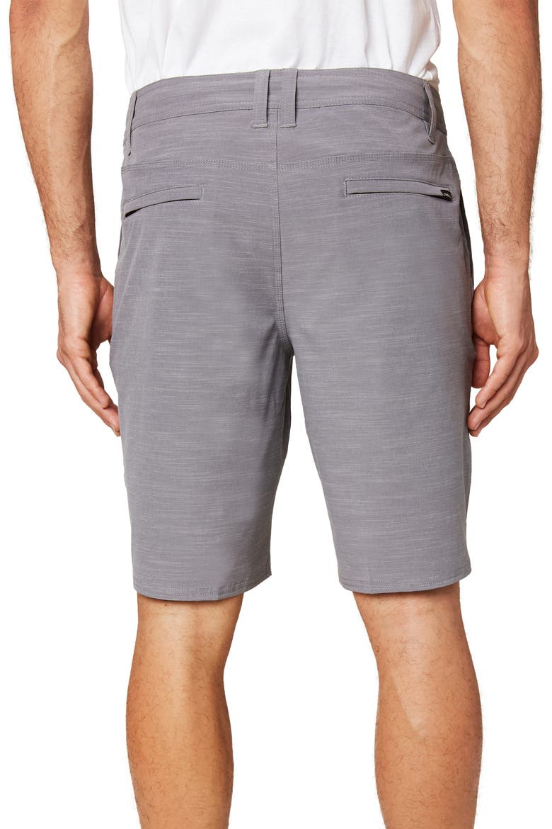 Locked Slub Board Shorts, Alternate, color, GREY