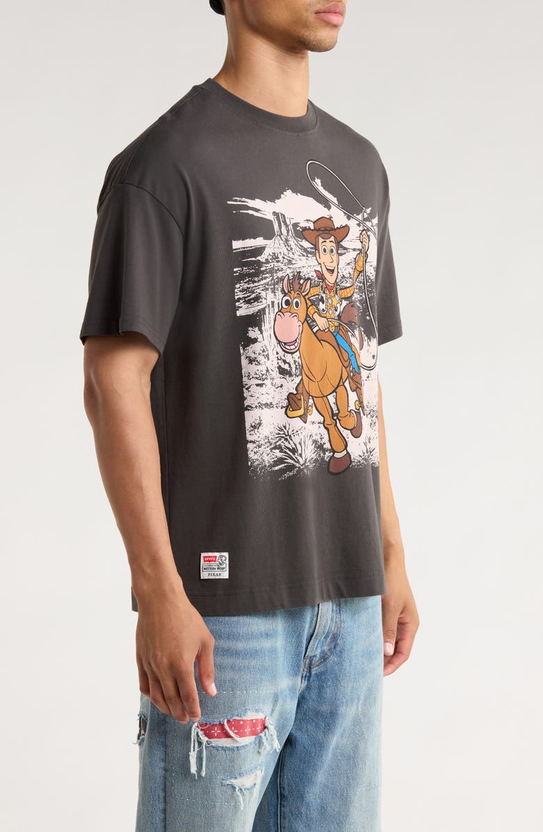 Levi's<sup>®</sup> x Toys Story Woody Boxy Cotton Graphic T-Shirt, Alternate, color,
