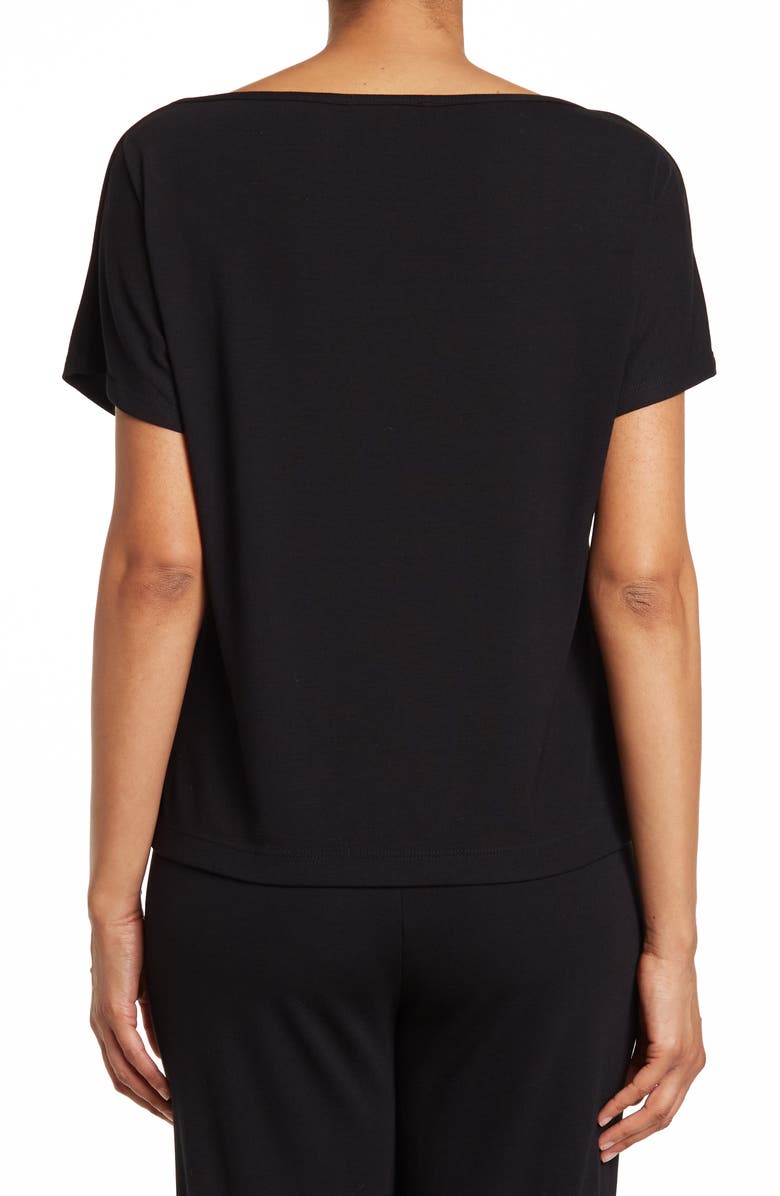 St. John Collection Lightweight Boatneck Top, Alternate, color, 