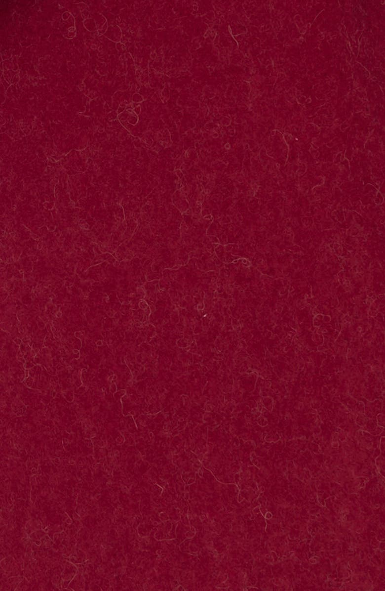 Nordstrom Solid Wool & Alpaca Blend Fringe Scarf, Alternate, color, Red Karanda