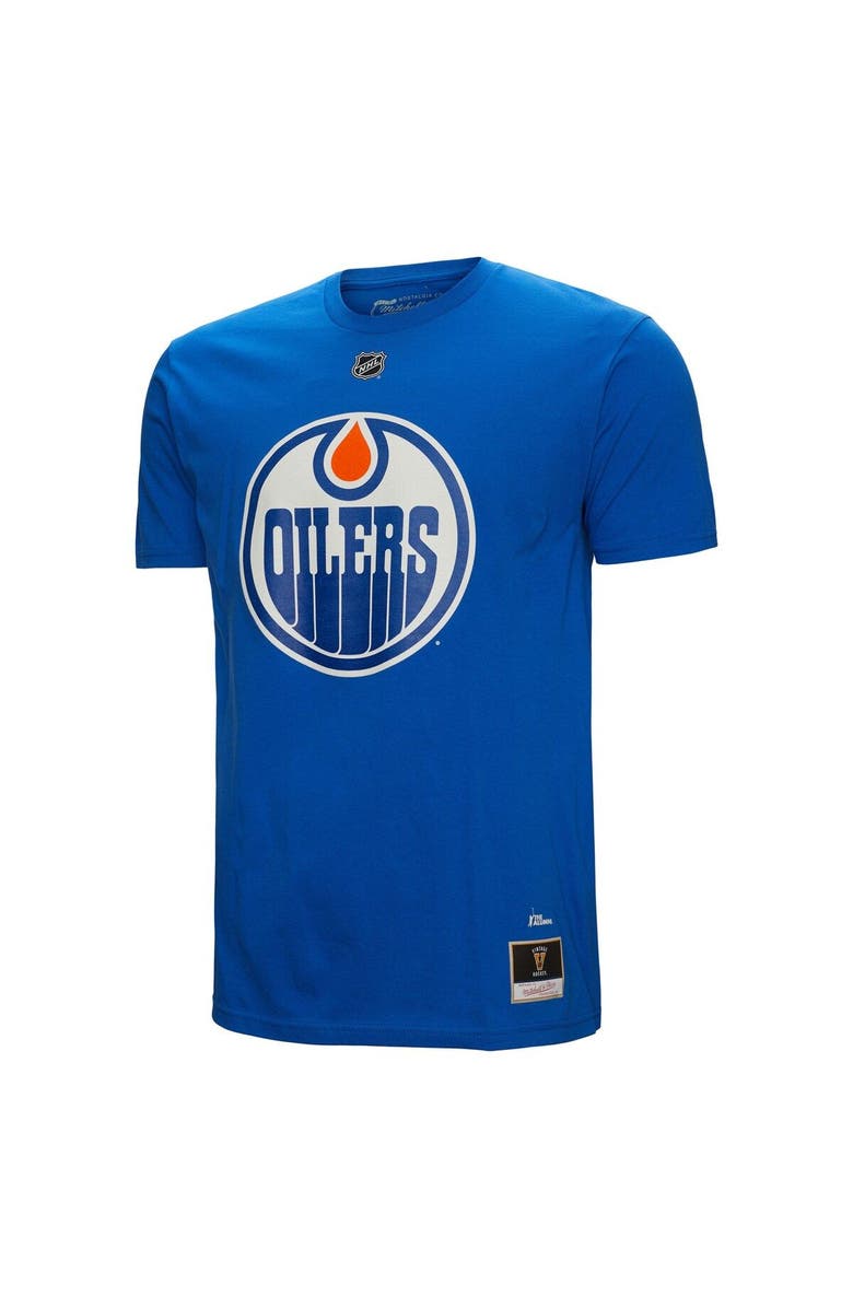 Mitchell & Ness Men's Mitchell & Ness Grant Fuhr Royal Edmonton Oilers  Name & Number T-Shirt, Alternate, color, Royal